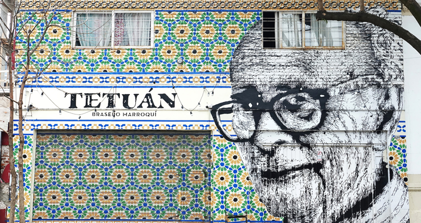 Mural pintado por Santiago Spirito en el barrio de Palermo / Imagen cortesía de Graffitimundo