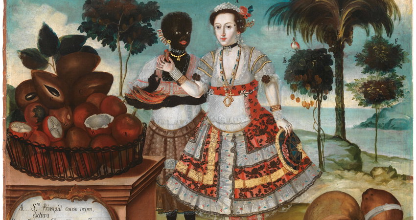 Oil on canvas, 1783 (Quito, Ecuador). Now in Los Angeles County Museum of Art.