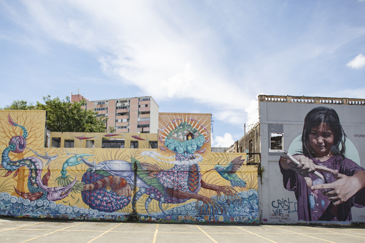 Arte urbano en Santurce