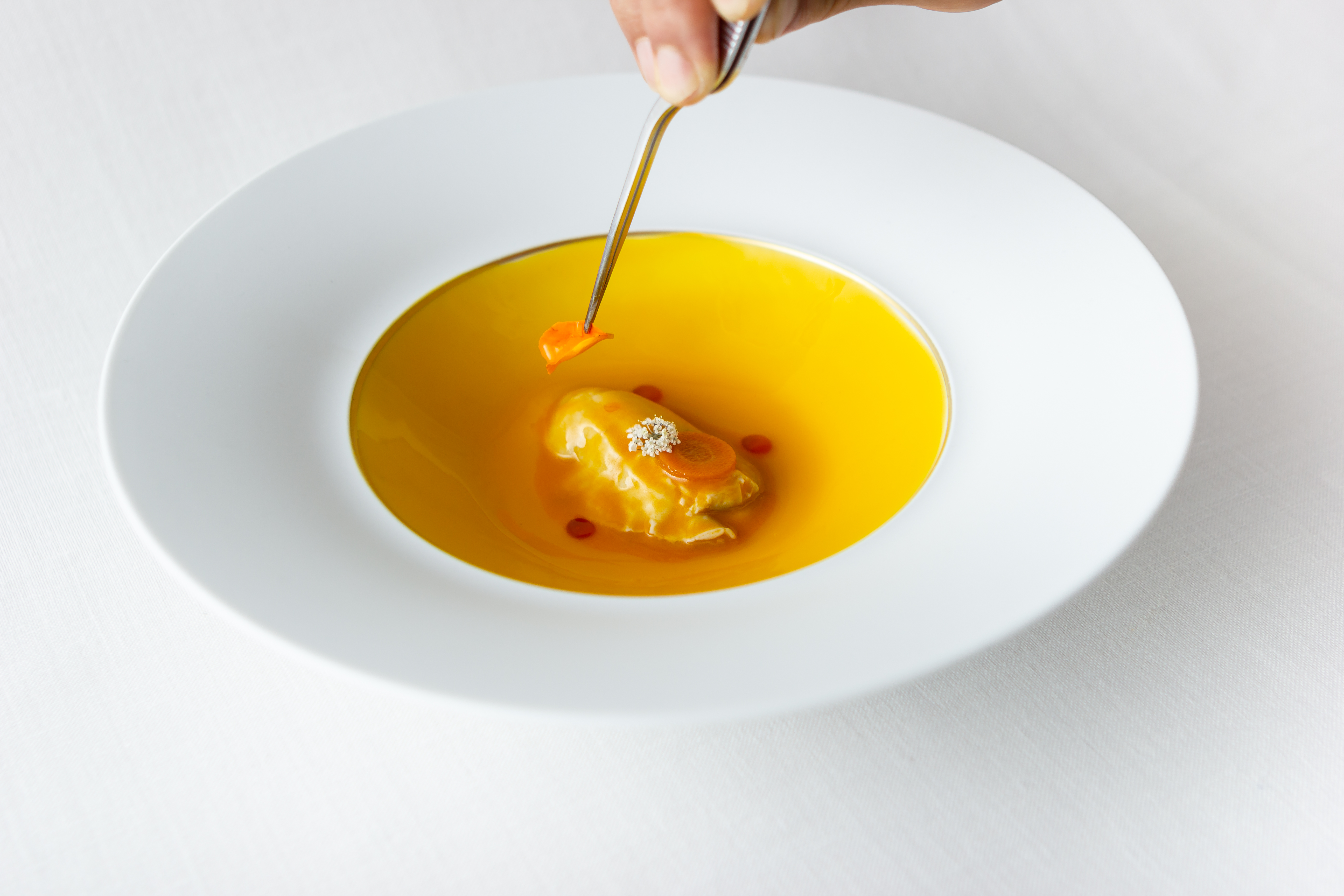 ostra en escabeche de zanahoria