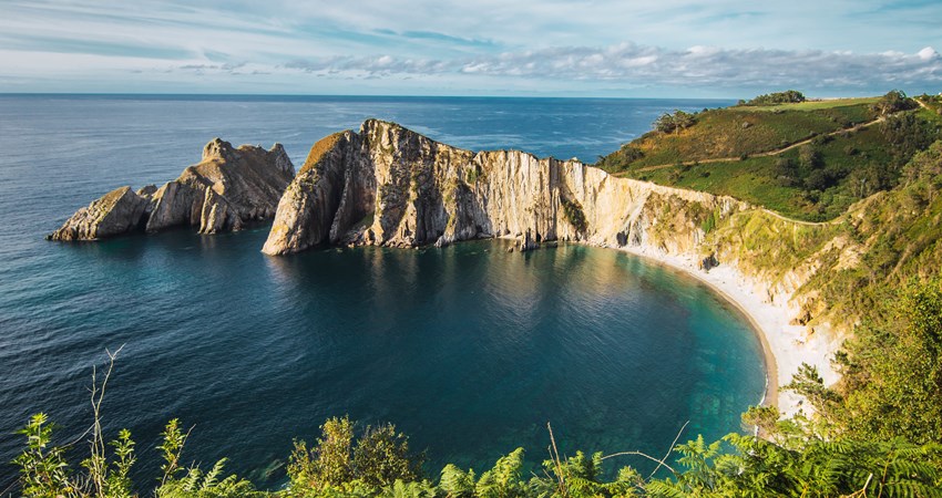 Playa del Silencio, en Cudillero