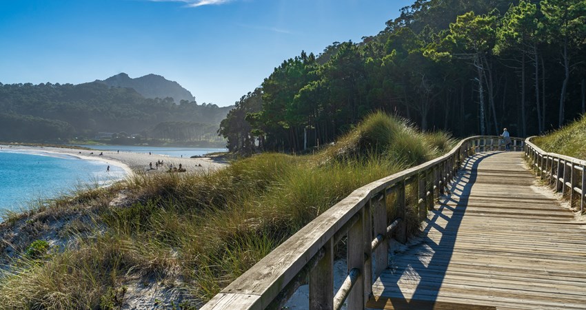 Playa de Rodas, en Islas Cíes