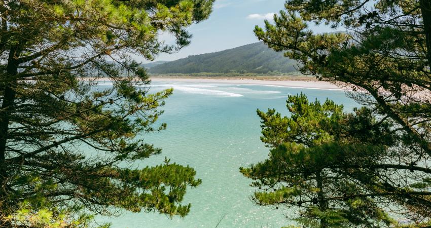 San Xurxo beach, in Ferrol