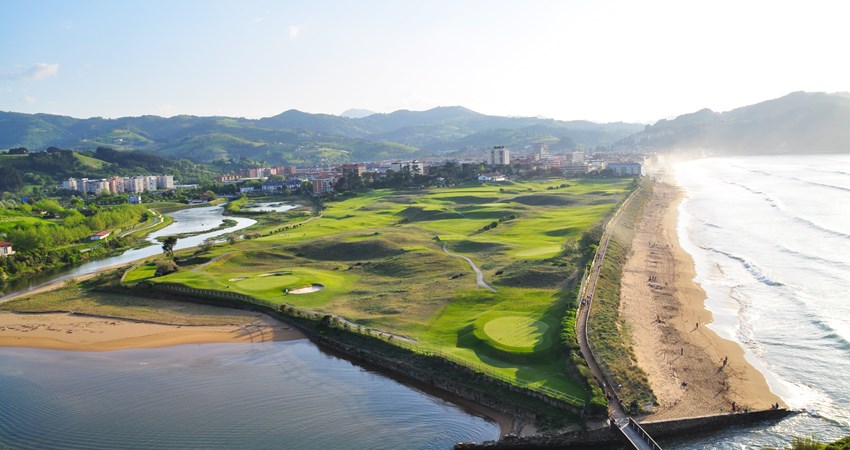 Zarautz beach, near San Sebastian