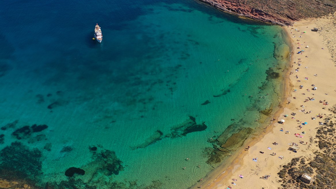 Agios Sostis, en Mikonos