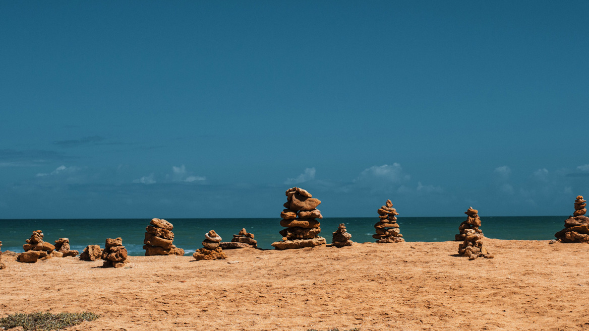 Beach in Punta Gallinas