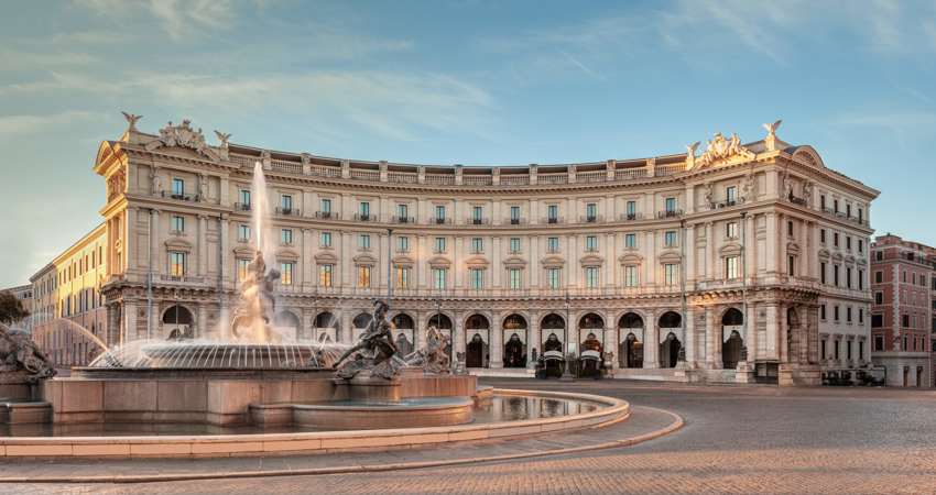 Arquitectura de ensueño en Anantara Palazzo Naiadi