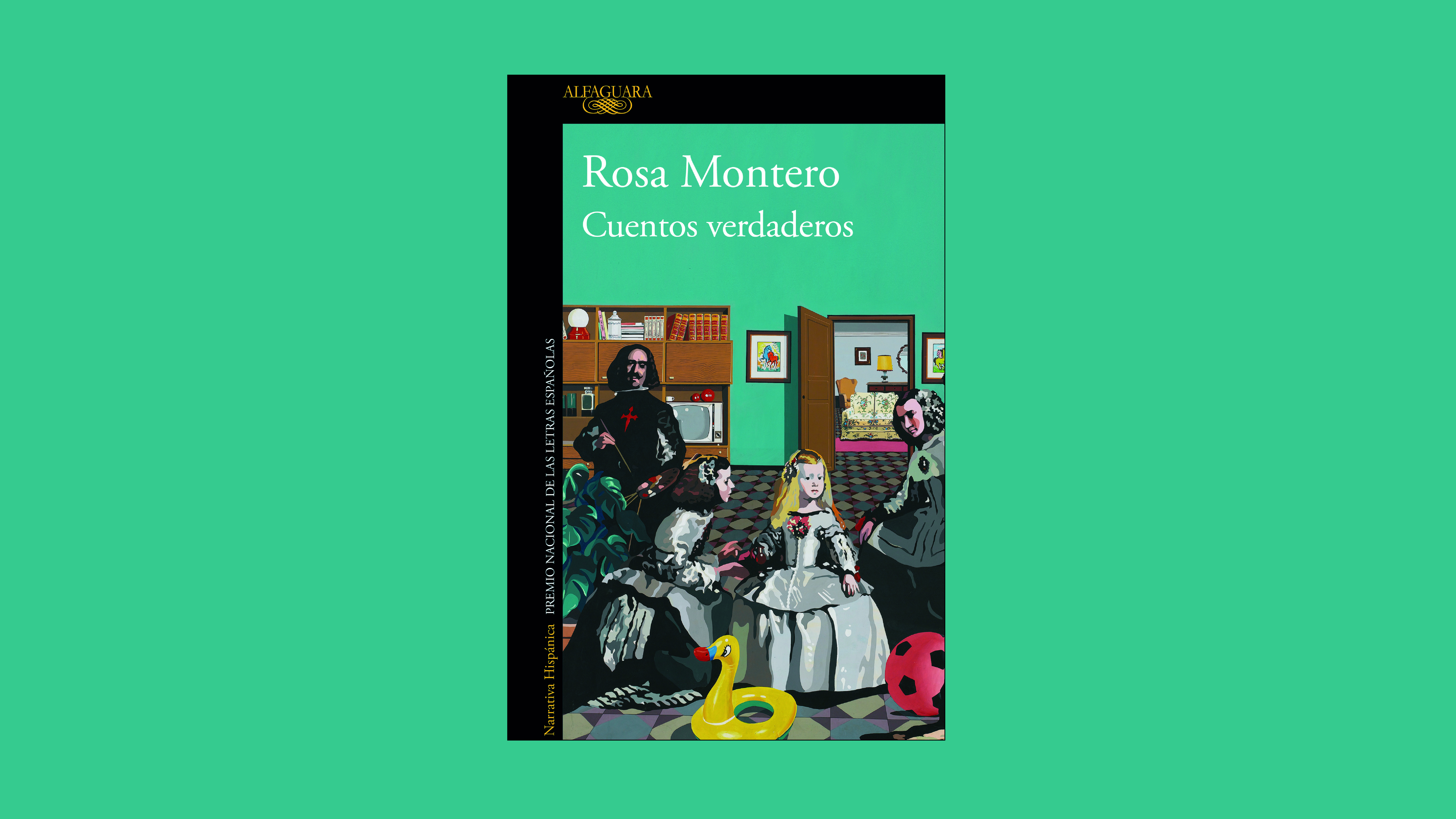 La portada reproduce una interpretación moderna de la obra "Las Meninas"