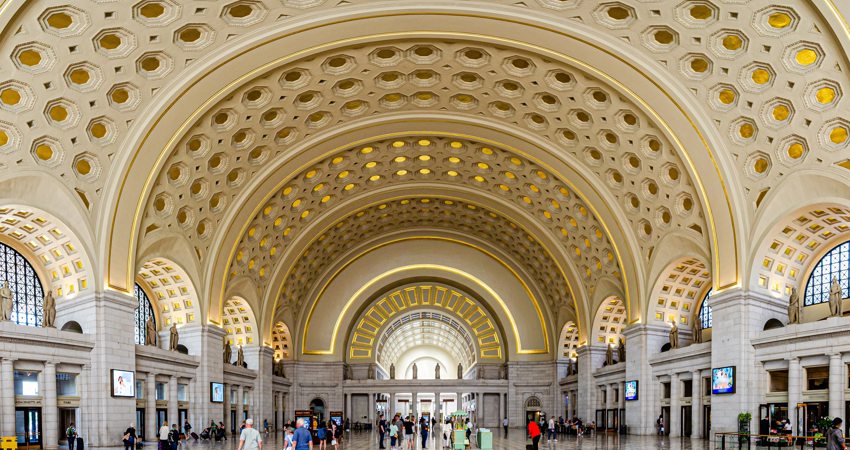Washington Union Station, la estación central de la ciudad
