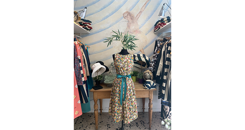 Tina Sondergaard in the Monti neighbourhood, one of the city’s workshops that sets trends with its innovative spirit.