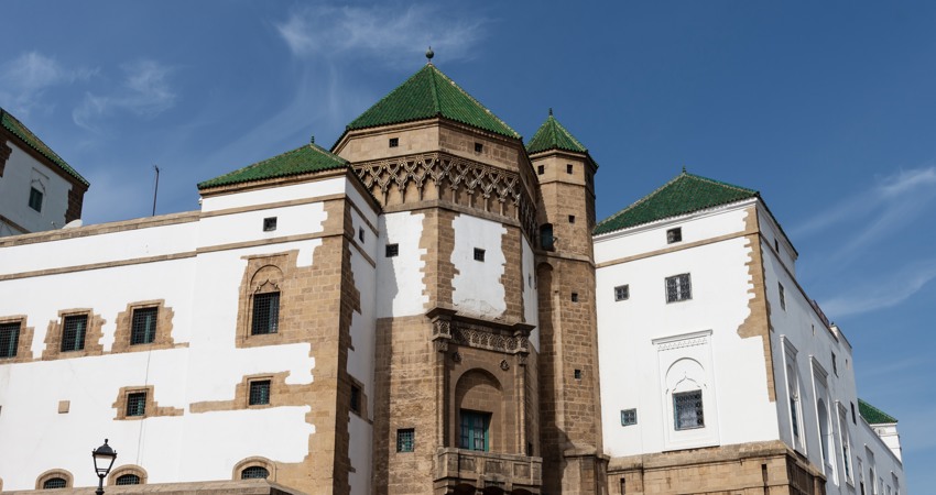 The buildings in the Habous quartier are the best example of Casablanca's architecture in the 20th century.