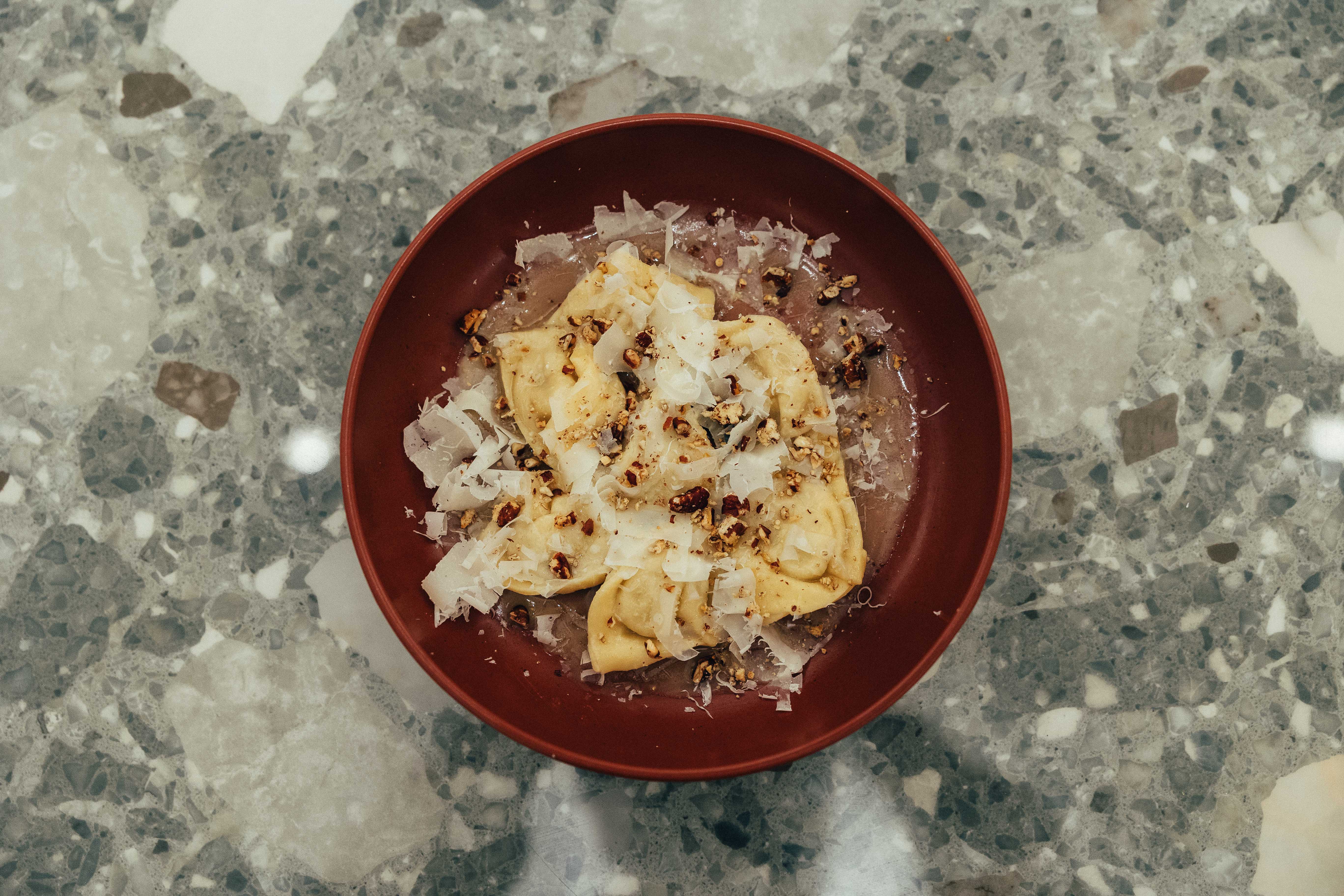 Una de las ensaladas de Ita, en una presentación impecable