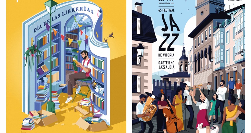 Some examples of El Chico Llama's works