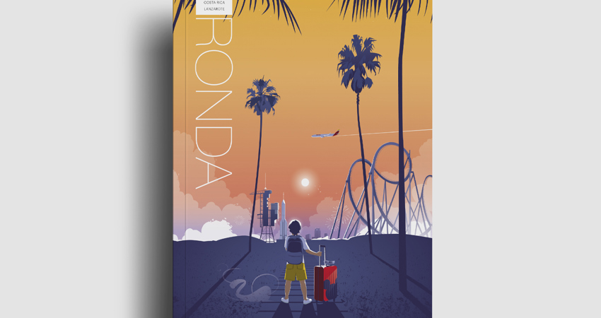 Ronda's new cover, designed by El Chico Llama