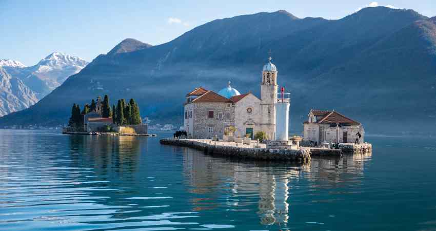 A snapshot of Gospa od Škrpjela