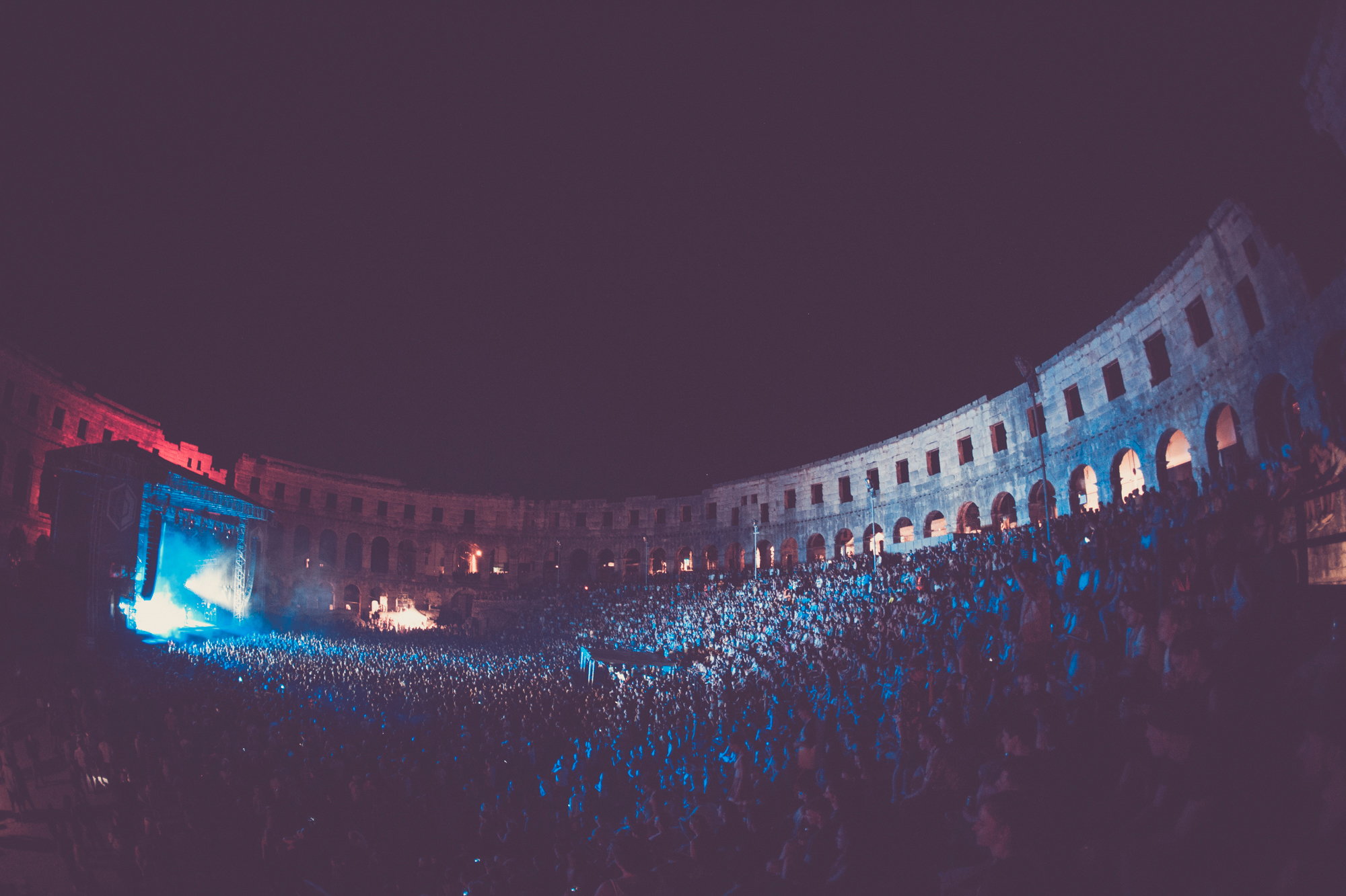 En la ciudad croata de Pula se celebra Dimensions Festival