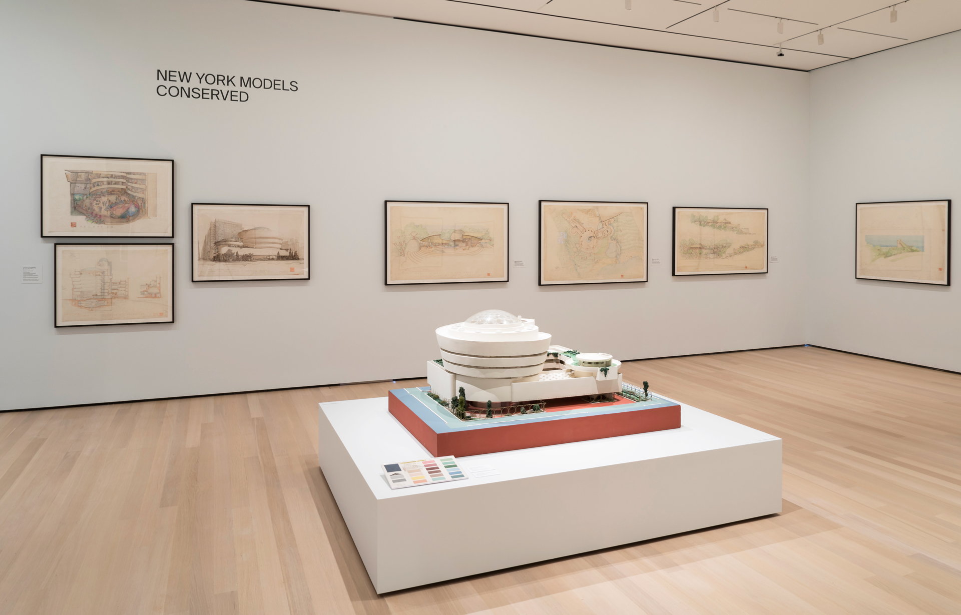 La exposición “Frank Lloyd Wright at 150: Unpacking the Archive” presenta 450 obras casi inéditas