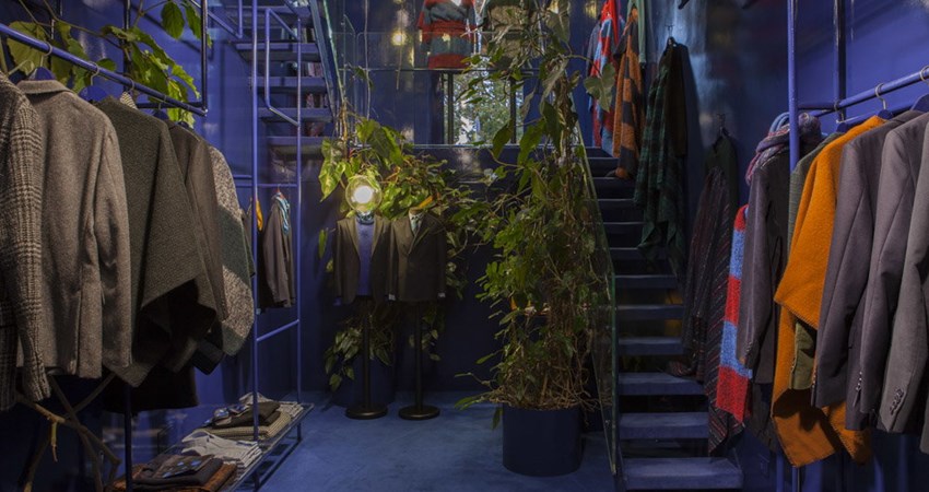 Estilo dandy en la tienda de Massimo Piombo