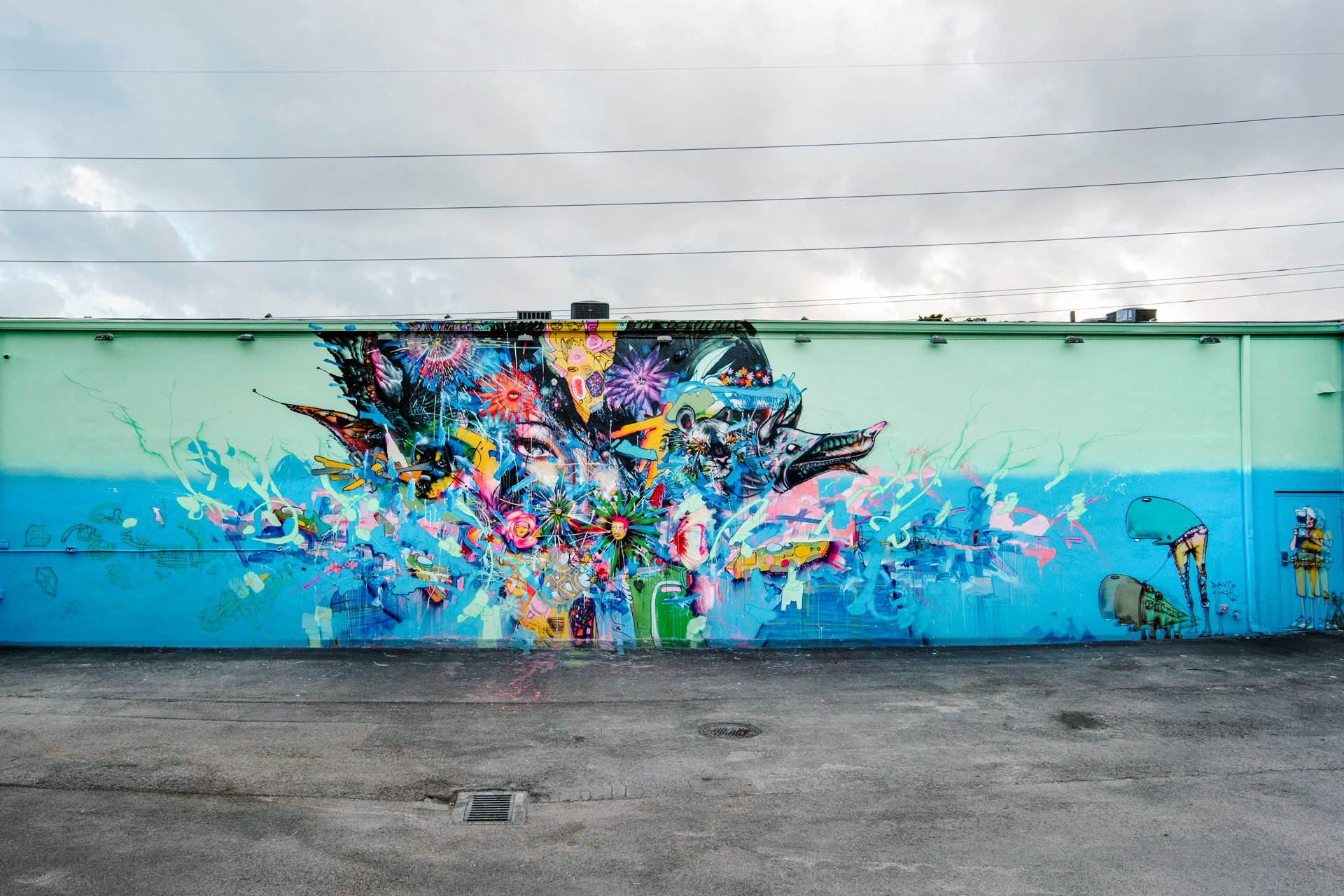 Arte urbano en el barrio de Wynwood en Miami