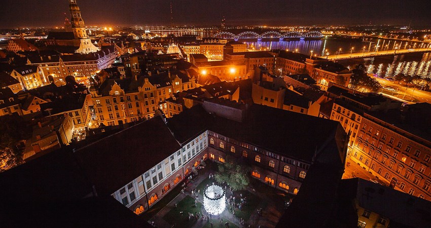 Riga, Latvia: art on the banks of the Baltic