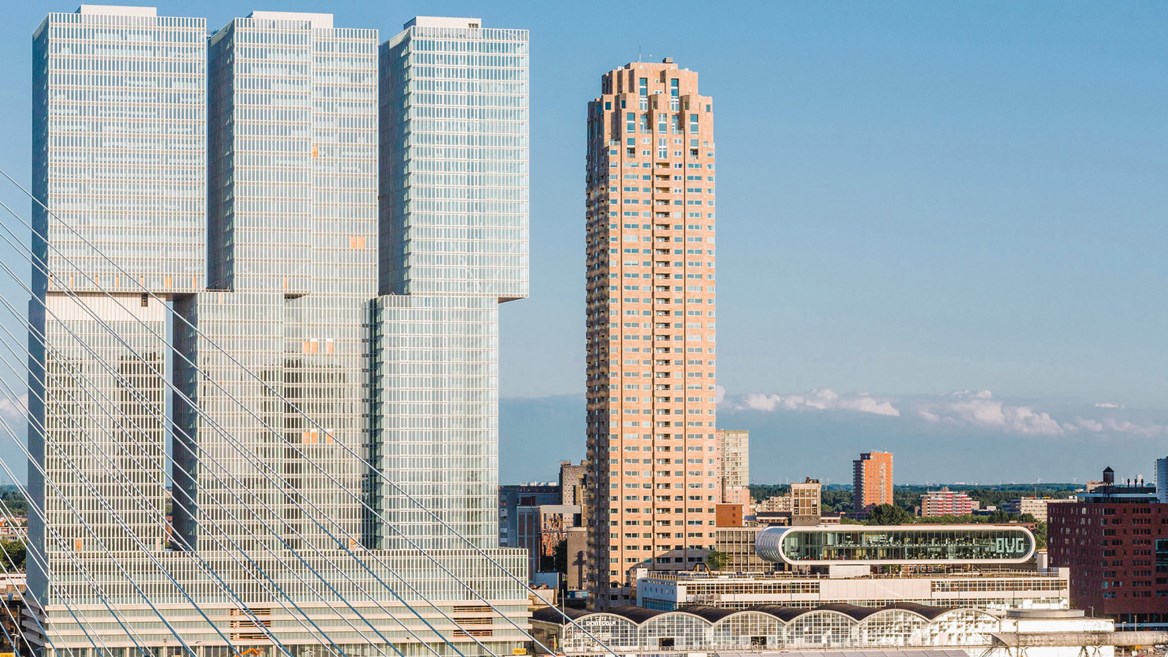 De Rotterdam designed by the renowned Rem Koolhaas