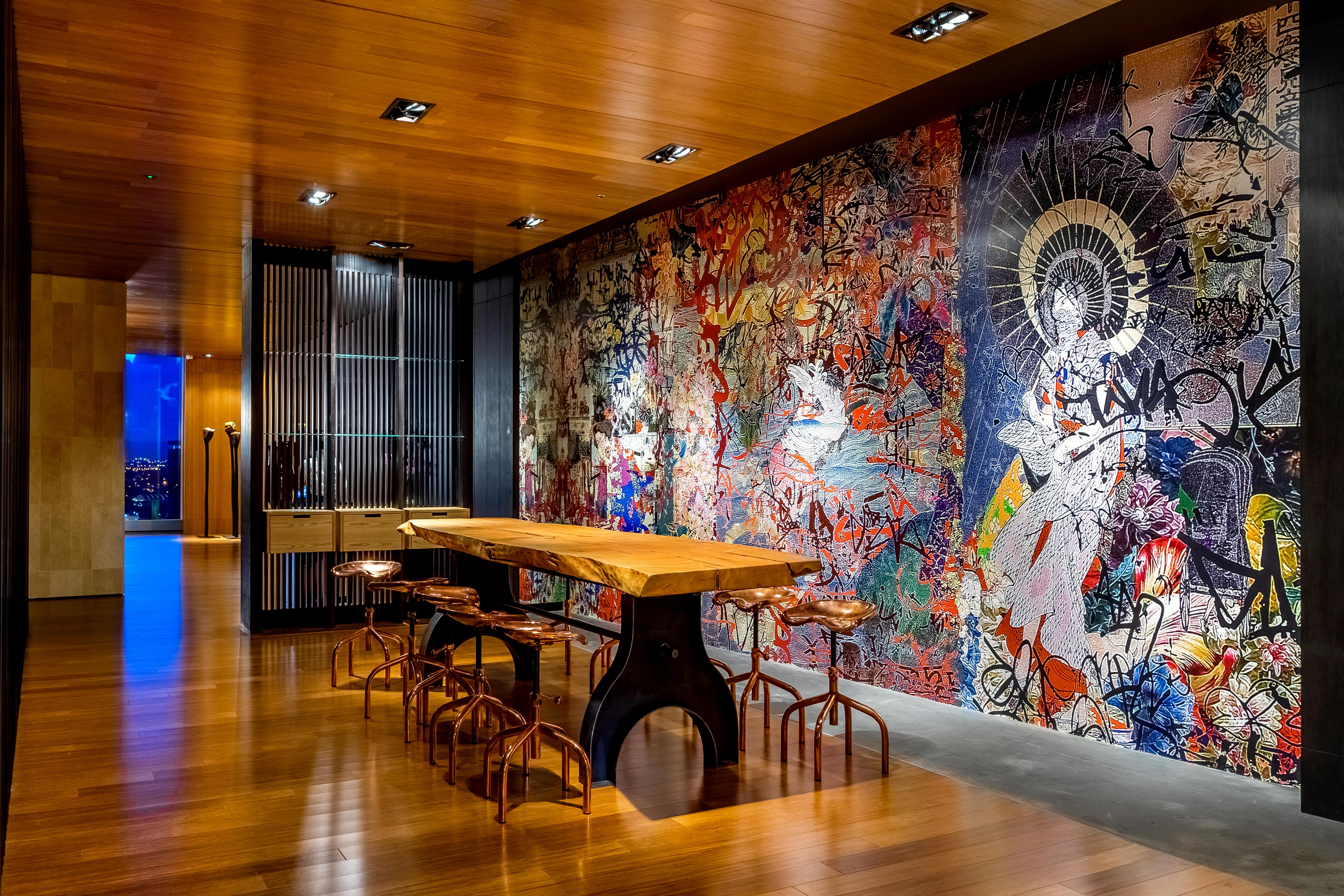 Ushin restaurant in the Grand Hyatt Hotel