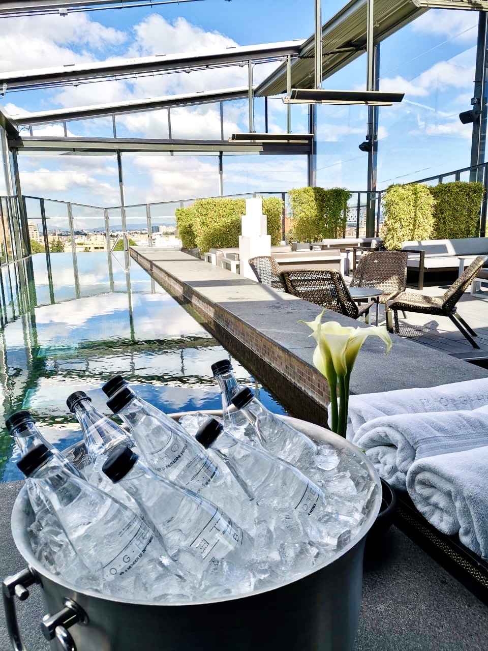 The only rooftop bar in Bogota with a pool