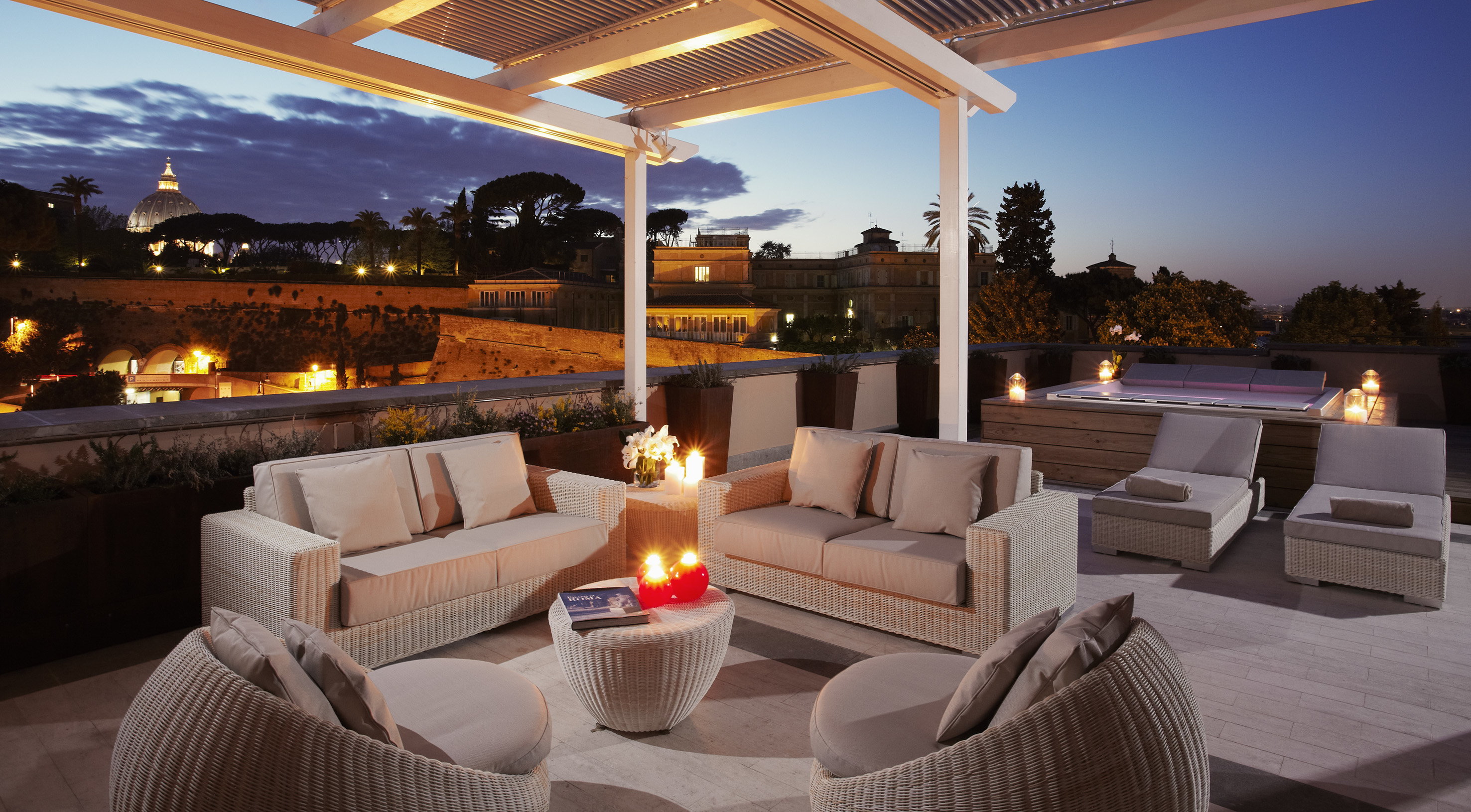 Best views of the Ancient Rome from this Meliá Hotel