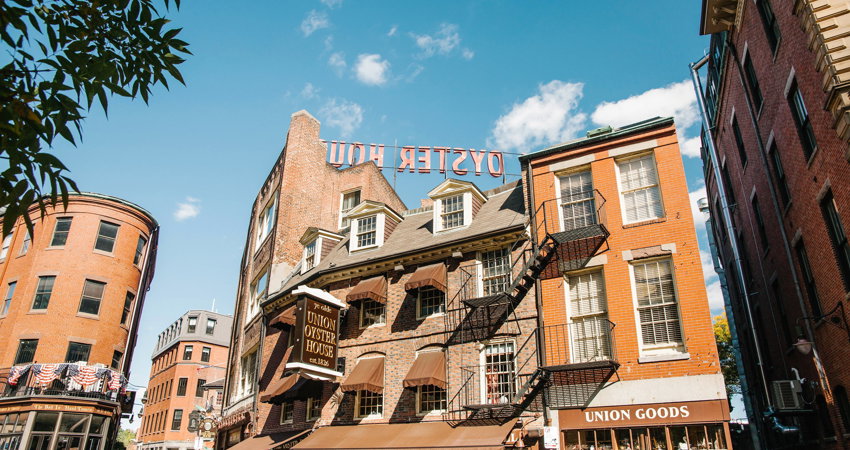 Union Oyster House has not interrupted its service for even a single day since 1826.