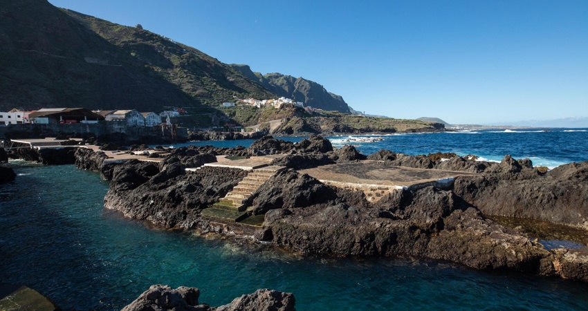 Piscinas en el Caletón de Garachico