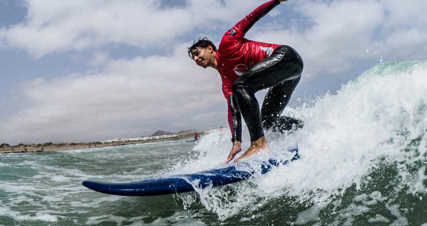 Foto de Chago León, cortesía de Calima Surf School & Camp
